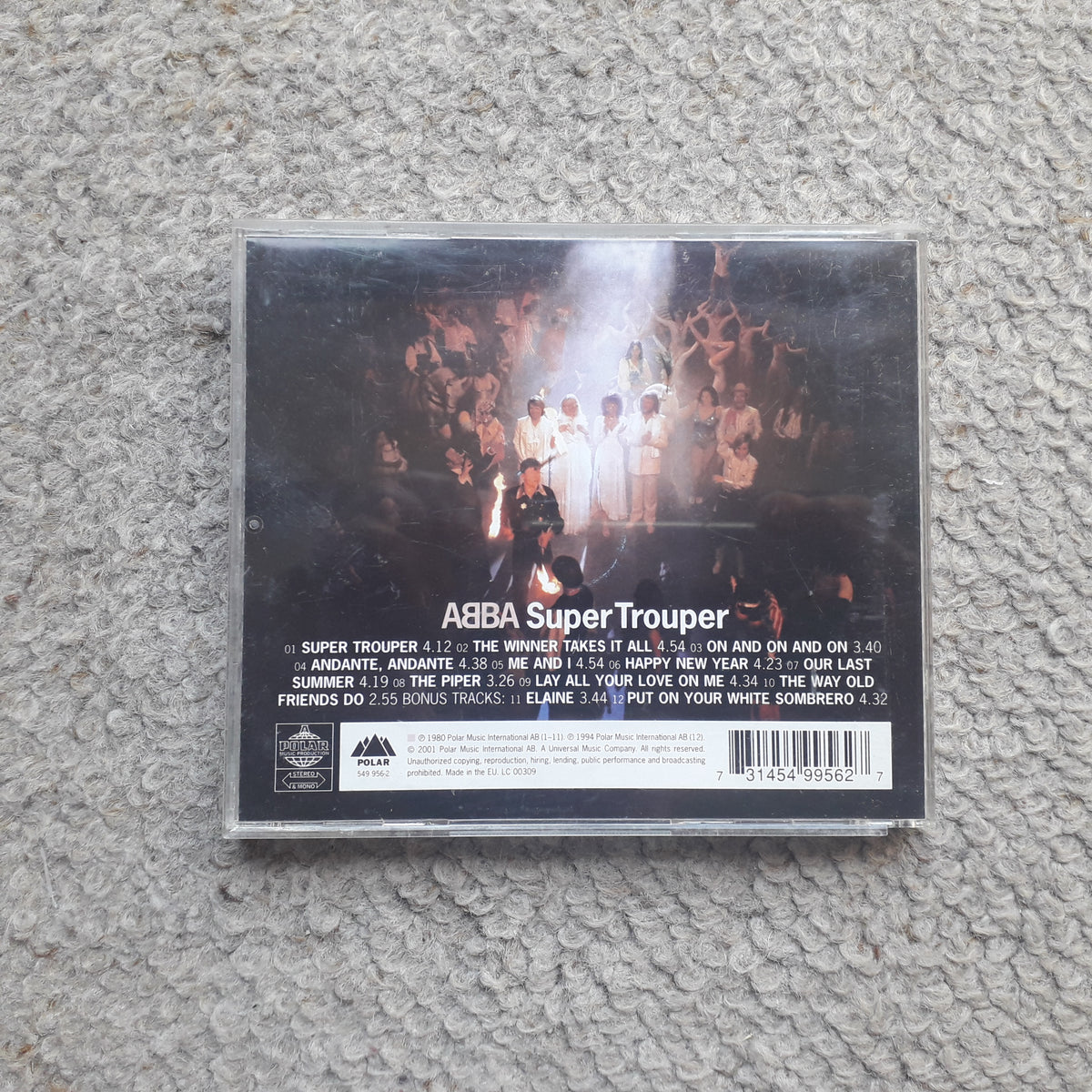 Abba-Super Trouper CD (549 956-2) Bonus Tracks!