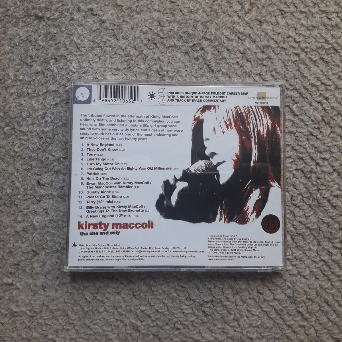 Kirsty MacColl-The One And Only CD (METRCD063)