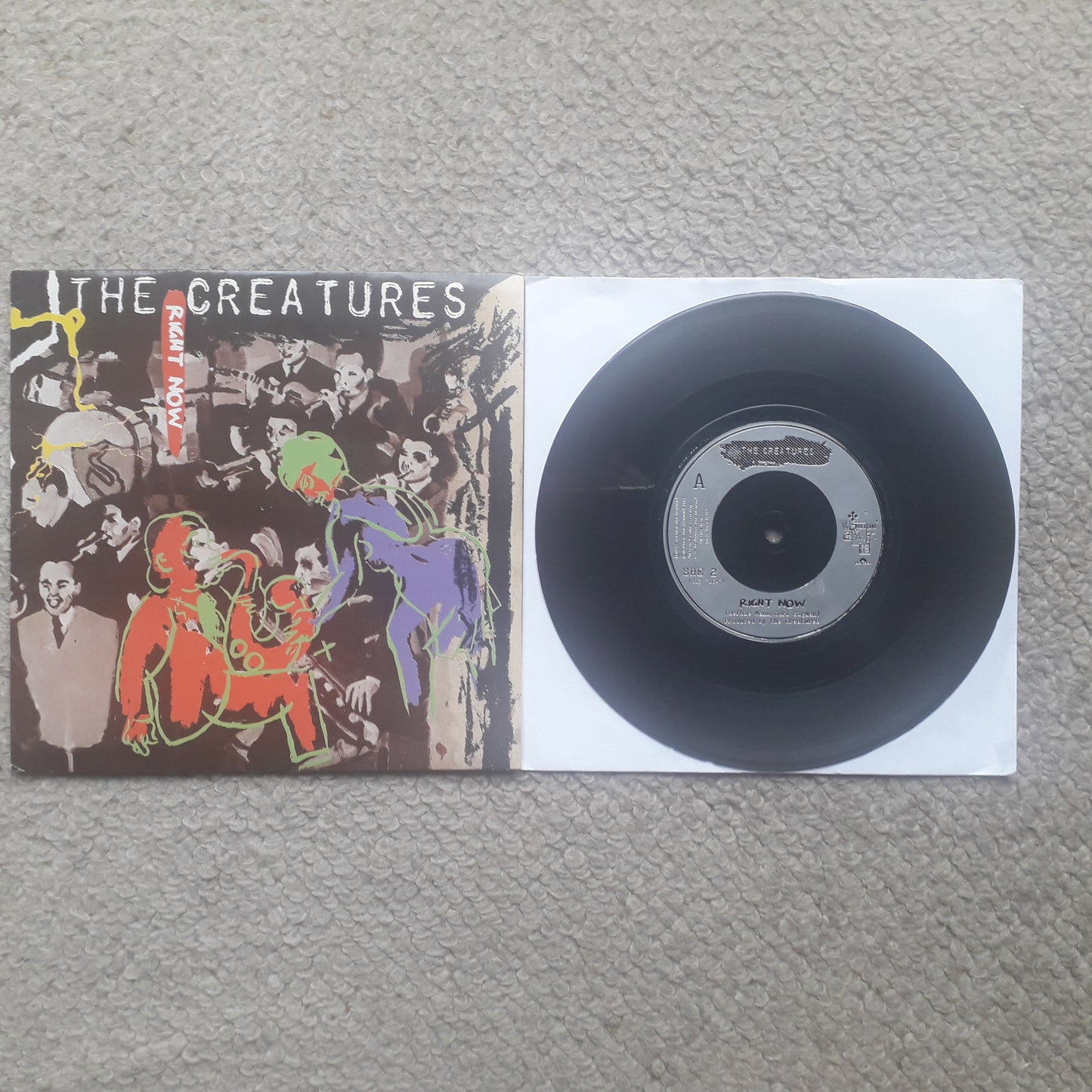 Creatures-Right Now 7" (SHE 2)