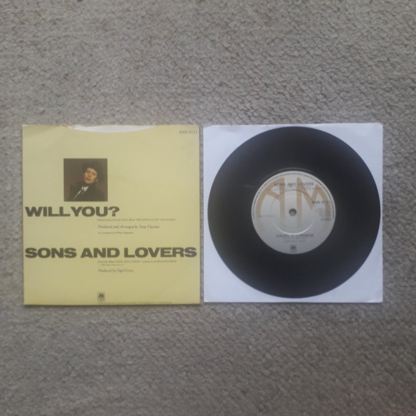 Hazel O'Connor-Will You? 7" (AMS 8131)