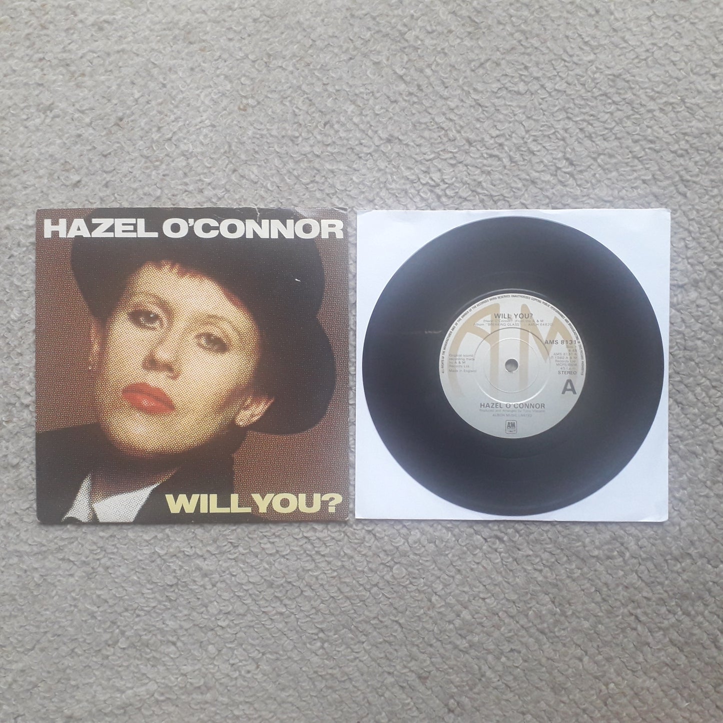 Hazel O'Connor-Will You? 7" (AMS 8131)