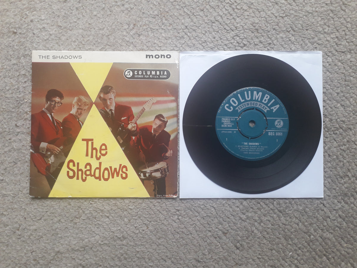 Shadows-The Shadows 7" EP (SEG 8061)