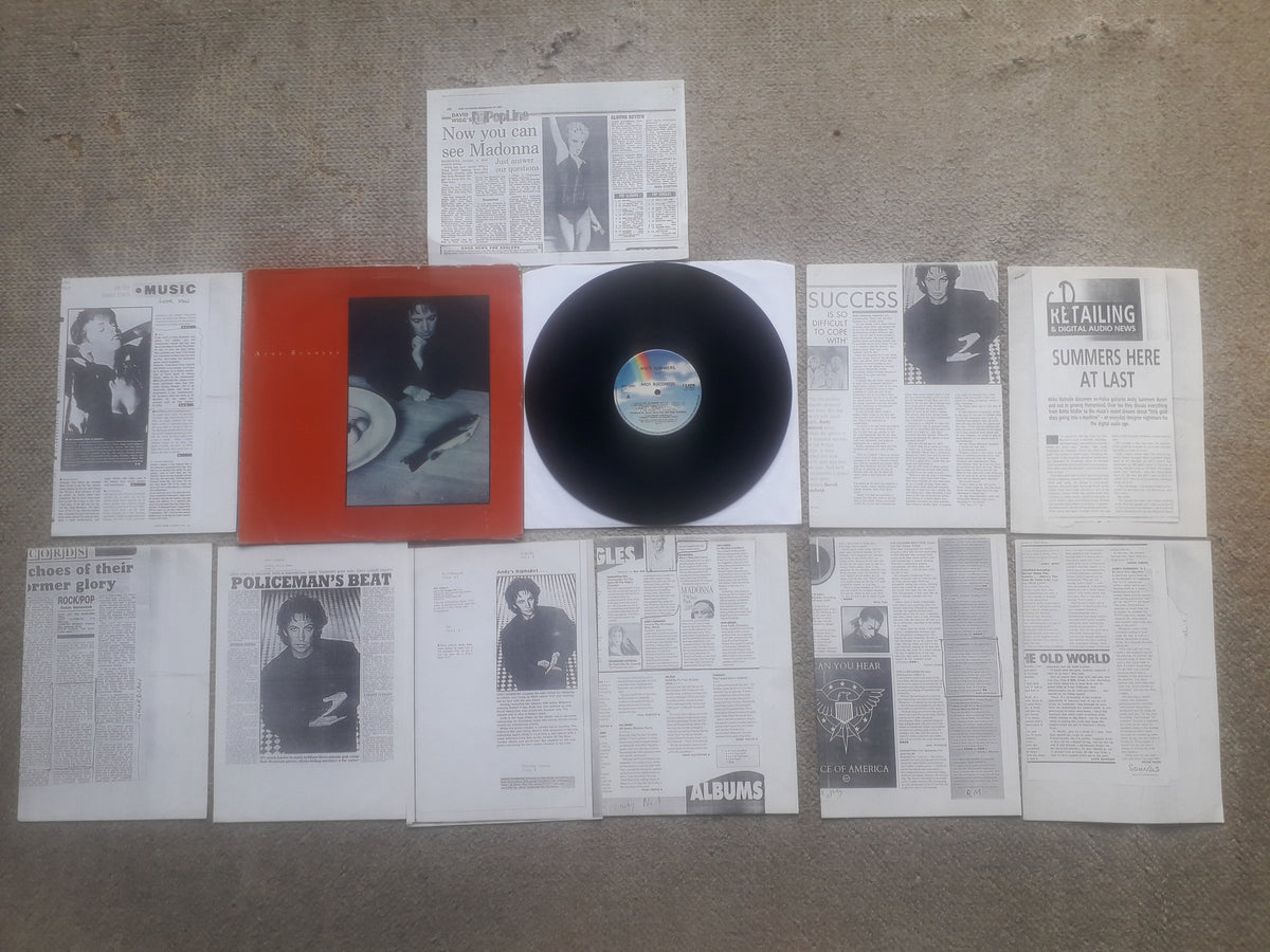 Andy Summers-X Y Z LP (MCF 3382) +Articles/Reviews!