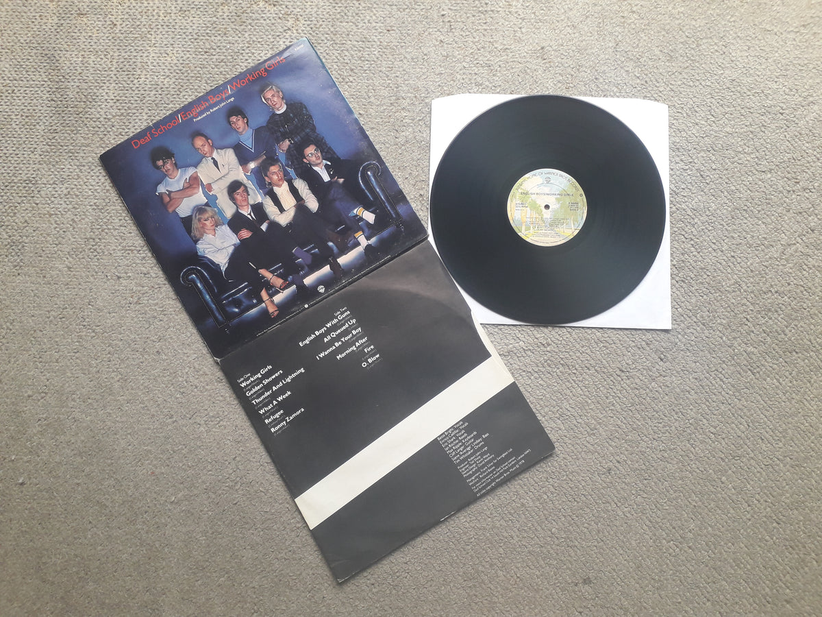 Deaf School-English Boys/Working Girls LP (K 56450)